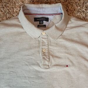 Tommy Hilfiger Light Gray Polo Shirt